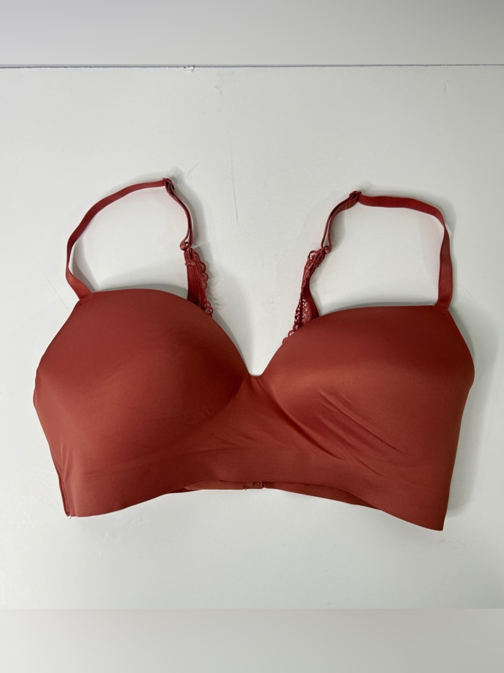 Soma Enbliss Luxe Wireless Lace J Hook Bra 36C Seamless
